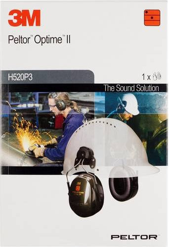 3M Peltor Optime II H520P3E Kapselgehörschutz in Grün mit 31 dB Dämmung nach EN 352 - Bild 1