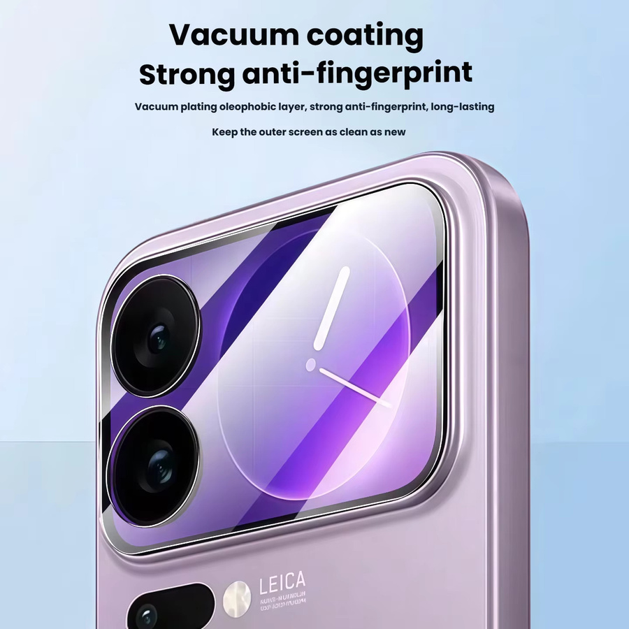 2er-Set transparente Rückwandfolie mit gehärteter Glaslinsenabdeckung für Xiaomi 17 Pro und Xiaomi 17 Pro Max - Bild 2