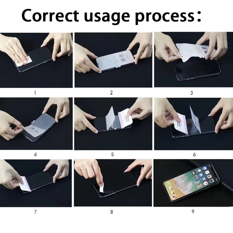 2er Set Hydrogel-Schutzfolien für Samsung Galaxy Z Flip 3 4 5 6 7 FE transparent matt für Vorder- und Rückseite - Bild 2