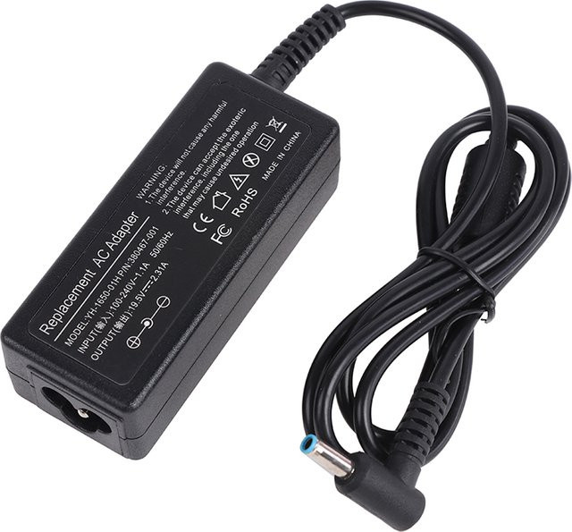 HP Laptop-Ladegerät-Adapter 45 W in Schwarz (854054-001, 741727-001, 740015-001, 740015-002) - Bild 1