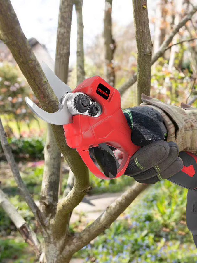 ONEVAN Bürstenlose elektrische Astschere kabellos für Makita LXT Akkus, 30mm Schneidkapazität - Bild 7