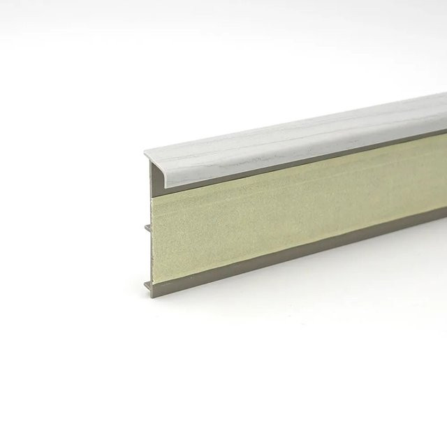 Selbstklebende Teppicheinklebeleiste Döllken Profiles aus PVC in Silbergrau, B/H/L: 1,5 x 1,5 x 2500 mm - Bild 1