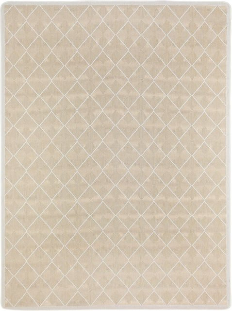 Mömax Flachwebteppich Fjora in Gelb und Beige, abstraktes Design, B: 200 cm, T: 250 cm - Bild 1
