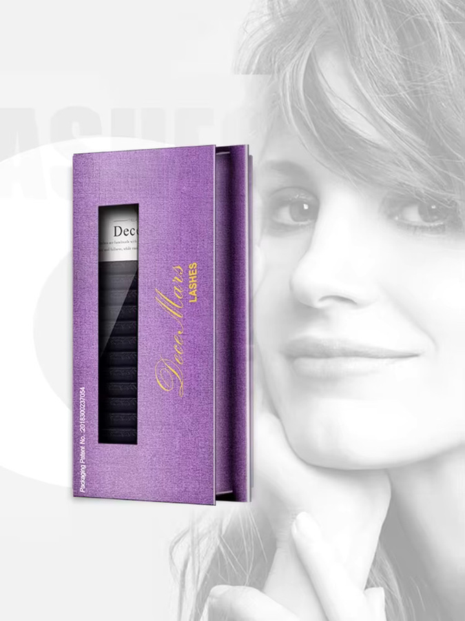 DeceMars Wimpernverlängerung, 5 Packungen, Faux-Nerz-Wimpern, Unisex - Bild 7