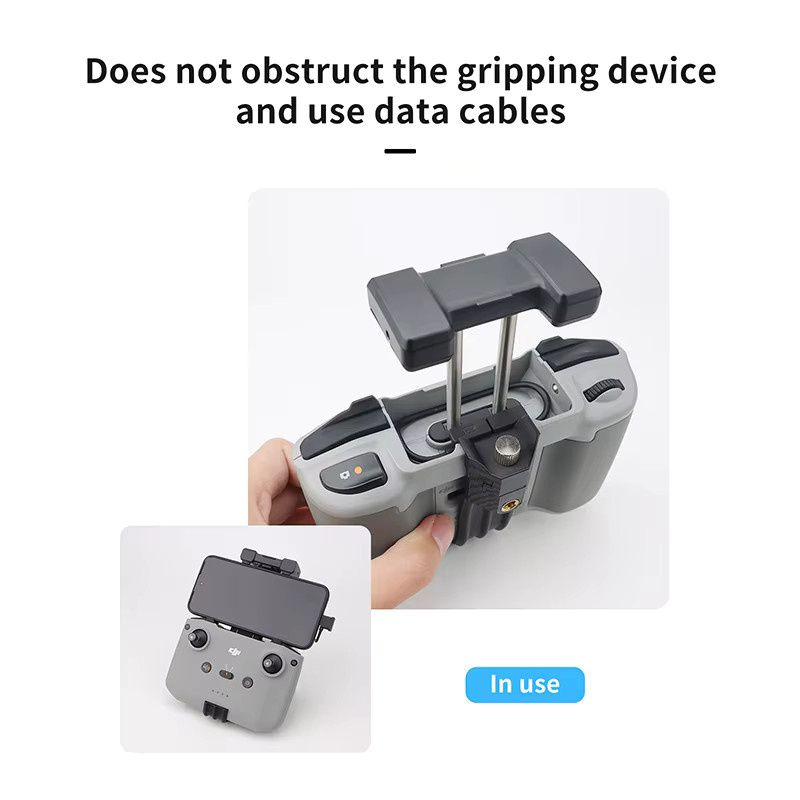 DJI Control Bike Halterung Schwarz: Fahrrad Lenker Clip Ständer für DJI RC-N1, RC-N2, RC-N3, DJI Neo, Air 3S und Mini 4 Pro - Bild 5