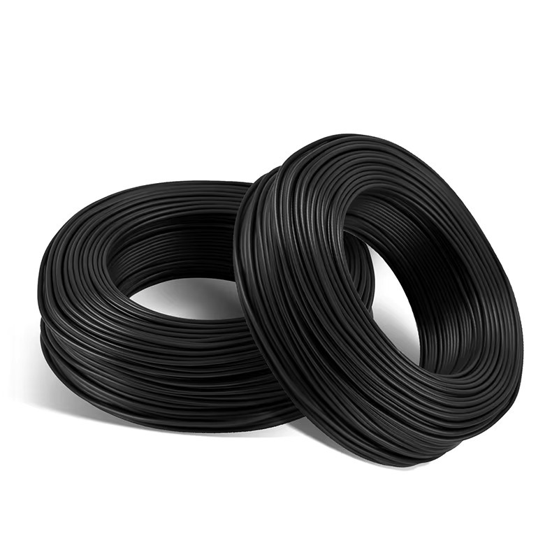 10m Silikon-Lötkolbenkabel mit PTFE-Isolierung, verzinntes Kupfer, 2 bis 10 Adern, Farbe: Schwarz - Bild 5