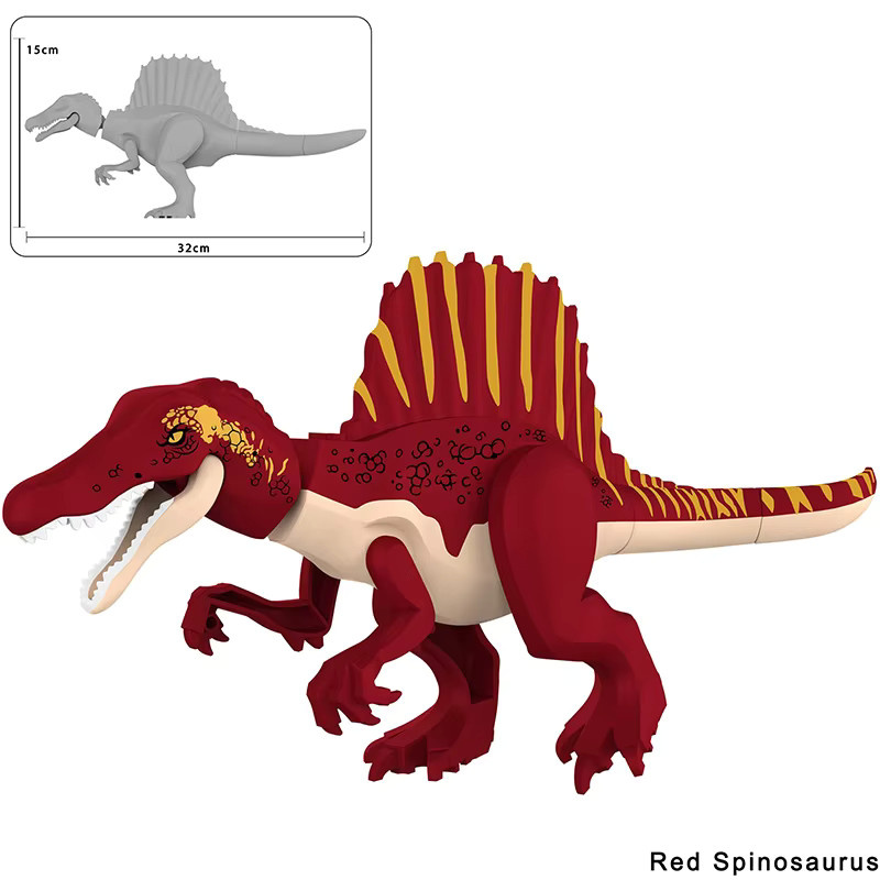 BXA Jurassic Dinosaurier-Welt Spinosaurus-Modell, Bausteine-Set, ab 14 Jahre - Bild 2