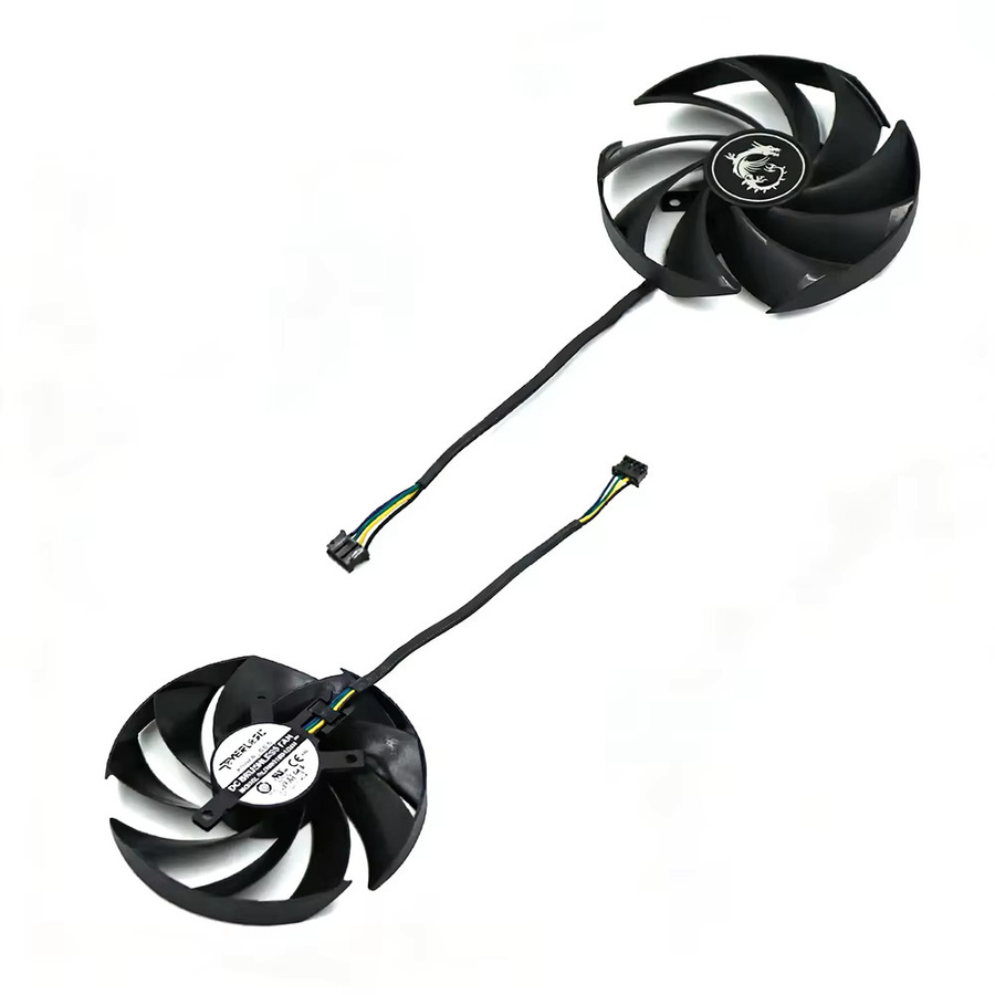 MSI Ersatzlüfter für RTX 4070 4070S Gaming X SLIM in Schwarz - Bild 2