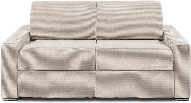 Vente-unique Schlafsofa Calito Beige mit einer Breite von 194 cm - Bild 1