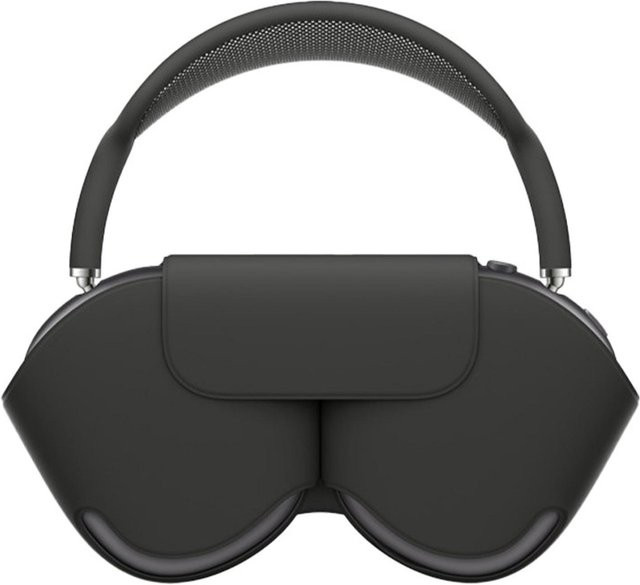 XDcase Smart Headset Aufbewahrungs- und Schutzhülle aus PU-Leder für AirPods Max und Max 2 in Schwarz - Bild 1