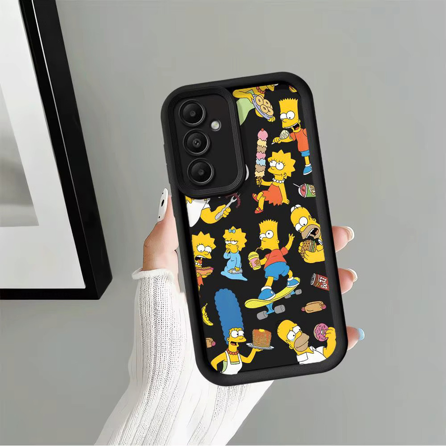 Die Simpsons Cartoon Handyhülle für Samsung Galaxy (verschiedene Modelle) in Multicolour - Bild 2