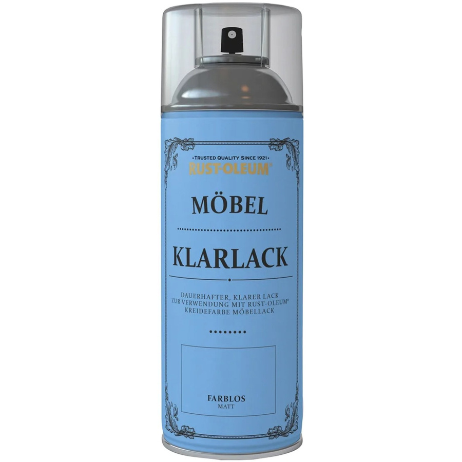 Rust-Oleum Kreidefarbe-Möbel-Klarlack Sprühlack matt transparent 400 ml - Bild 2