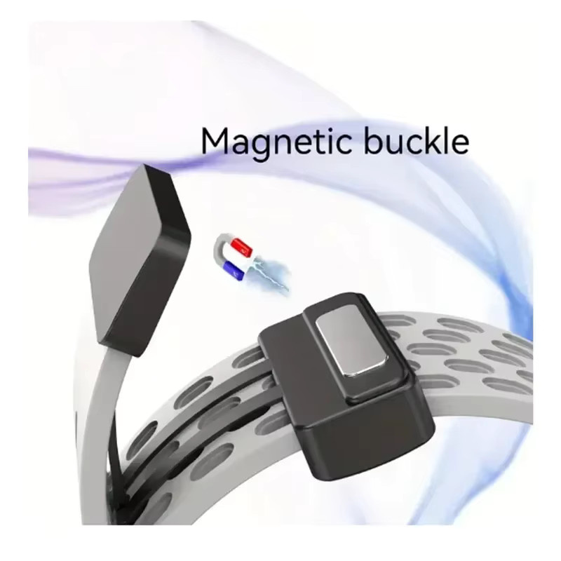 Uhrenarmband Silikon, 22 mm, Schwarz, für Amazfit Active Max - Bild 2