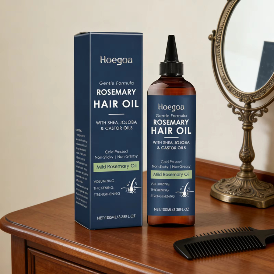 Hoegoa Rosmarin Haaröl, Unisex - Bild 6