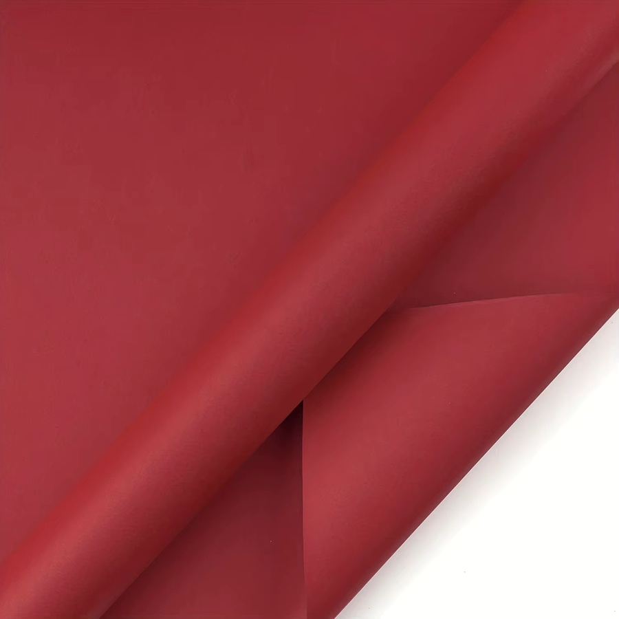 Rote Kraftpapierrolle aus recycelbarem Bastelpapier in matter Ausführung - Bild 5