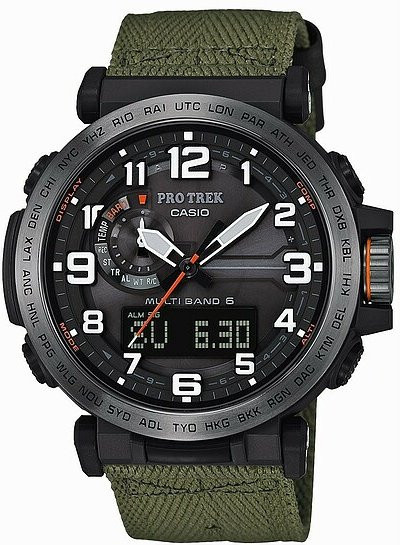 Casio Digitaluhr Pro Trek, Solar, Kunststoff, Blau, 51,6 mm, Unisex - Bild 1