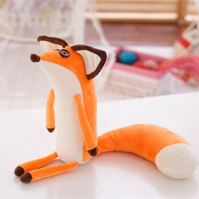 Kleiner Fuchs Plüschtier, Orange, 60cm - Bild 1