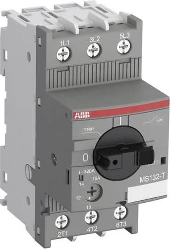 ABB MS132-12T Leitungsschutzschalter Grau mit Einstellbereich bis 240 mA und 690 V/AC - Bild 1