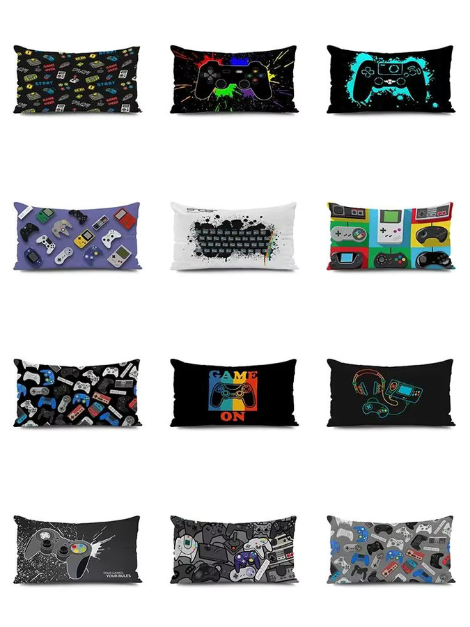 VIKAMA Cyber Game Style Kissenbezug für Gaming-Stühle zur Lendenwirbelstütze - Bild 4