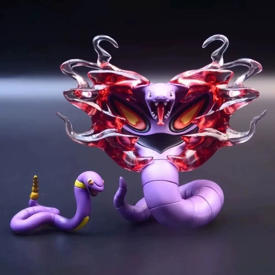 Potdemiel Pokémon Ekans Figur, Actionfigur, PVC, lila - Bild 2