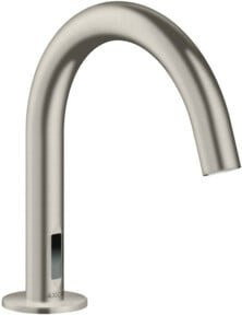 Hansgrohe Axor Uno Elektronik-Waschtischarmatur mit Sensor und Thermostat in Edelstahl-Optik - Bild 1