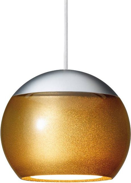 Oligo Balino LED-Pendelleuchte 1-flammig in Chrom und Gold mit unsichtbarer Höhenverstellung und warmweißem Licht (2700K) - Bild 1