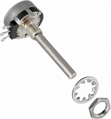 Honeywell SPS 53C1250K Dreh-Potentiometer in Silber - Bild 1