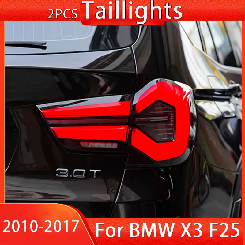 LED Rückleuchten für BMW X3 F25 (2010-2017) in Rot mit Signal- und Rückfahrlicht von wzjoo - Bild 2