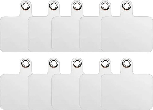 Handy Lanyard Patch Anti-Verlust Verbindung Anhänger für Smartphone Hüllen in Transparent - Bild 1