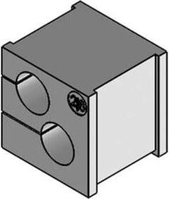 icotek Kabeldurchführungstülle KT 2/8 grau - Bild 1