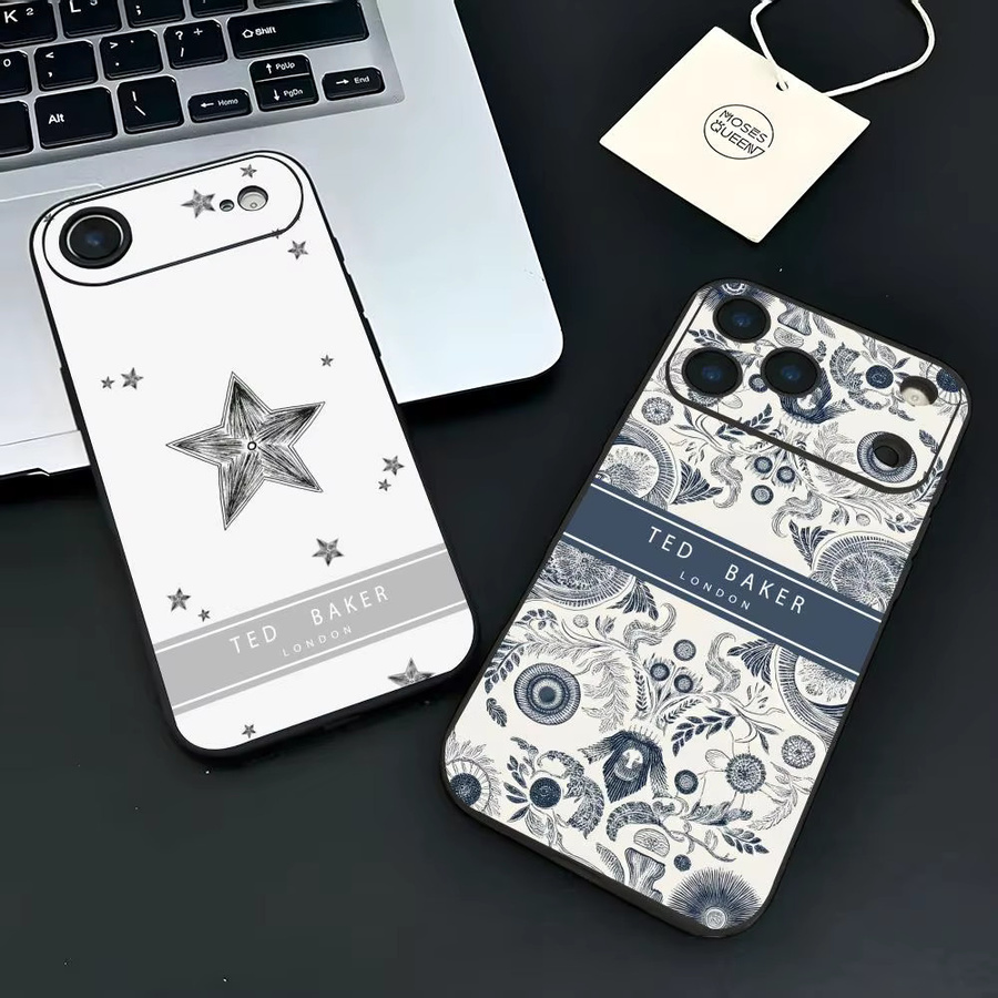 Ted Baker SINGER Handyhülle für iPhone 12 bis iPhone 17 Air Plus Pro Max, satinglänzend, bunt - Bild 2
