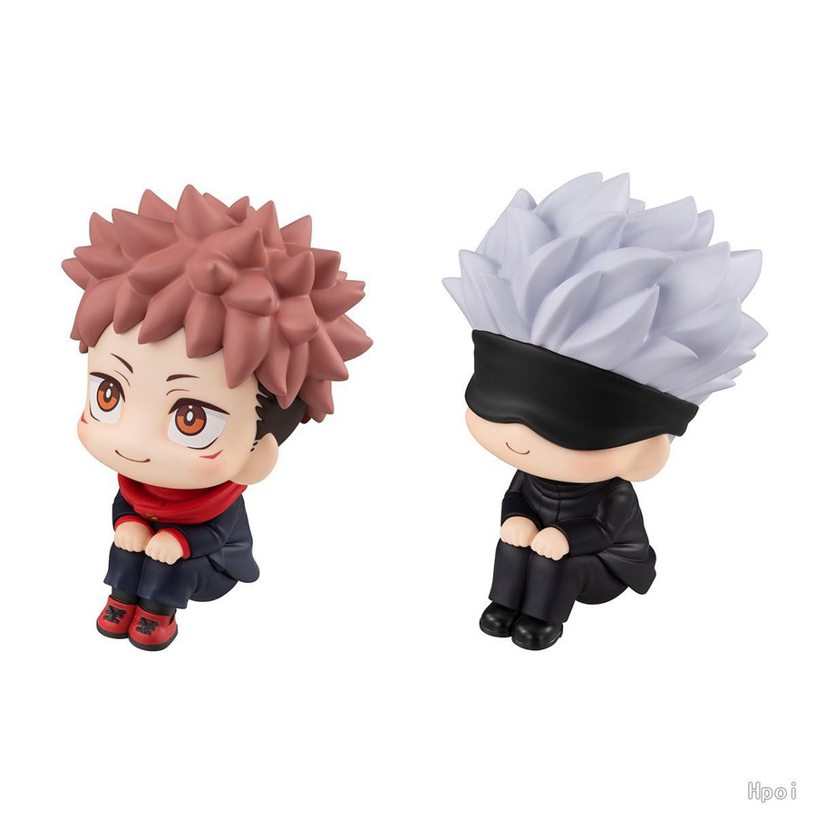 Fashnics Jujutsu Kaisen Anime-Figuren Set aus PVC mit Itadori Yuji, Gojo Satoru, Fushiguro Megumi und Kugisaki, Höhe: 10 cm - Bild 1