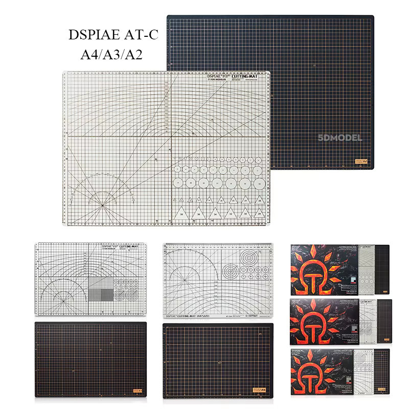 DSPIAE Stanzformen AT-CA2 AT-CA3 AT-CA4 Schneidematte für Scrapbooking und Stempeln, 2 mm dick - Bild 6