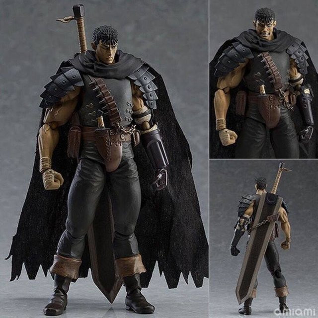 Figma Berserk Guts Black Swordsman Repainted Version, Actionfigur - Bild 1