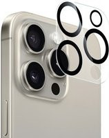 Nevox 3D Kameraschutzglas für iPhone 16 und 16 Plus, transparent - Bild 1