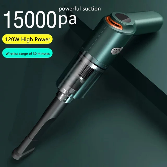 Xiaomi Kabelloser Handstaubsauger mit hoher Saugkraft für Haushalt und Auto in Grün - Bild 1