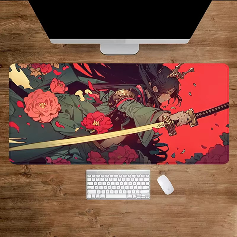 CSMY Japanisches Samurai Mauspad XXL Multicolour B/T/H: 90 x 40 cm - Bild 2