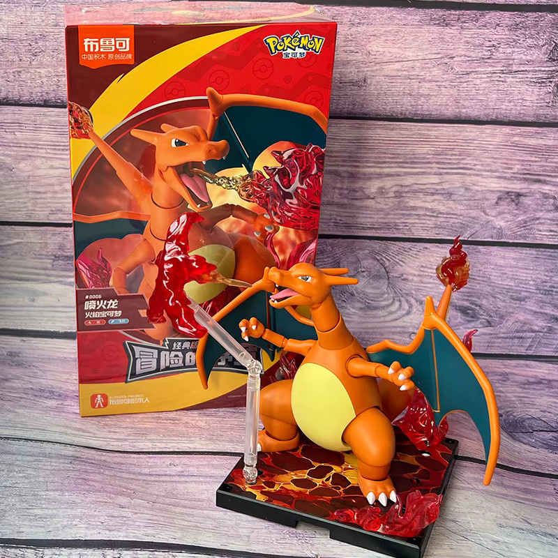 Pokemon Action Figuren Set mit Charizard, Ceruledge, Greninja und Meowscarada als Sammelmodell und Dekoration - Bild 2