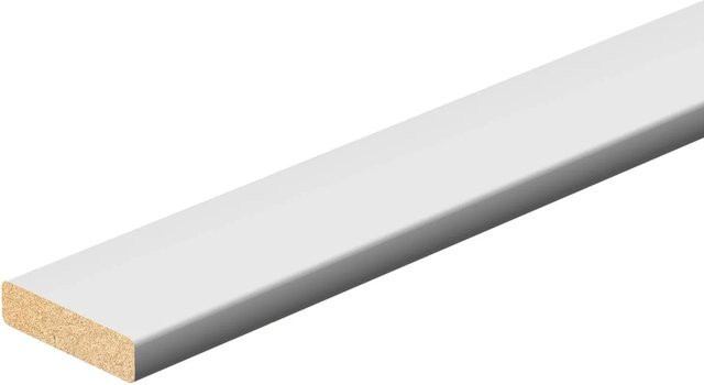 Neuhofer Leiste Para-fix FOFA015 MDF foliert Weiß B: 22 mm, H: 2670 mm, T: 88 mm - Bild 1