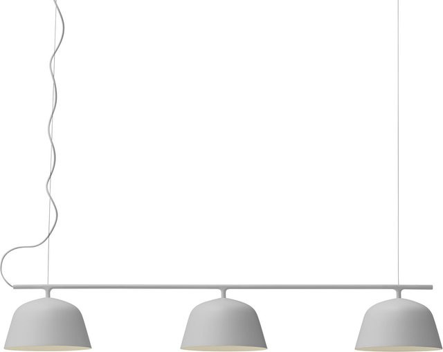 Muuto Ambit Rail Hängeleuchte in Weiß aus Aluminium und Metall für Küche, Esszimmer und Wohnzimmer - Bild 1