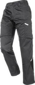 Kübler Damenhose ICONIQ cotton in Anthrazit/Schwarz mit reflektierenden Elementen Größe 36 - Bild 1
