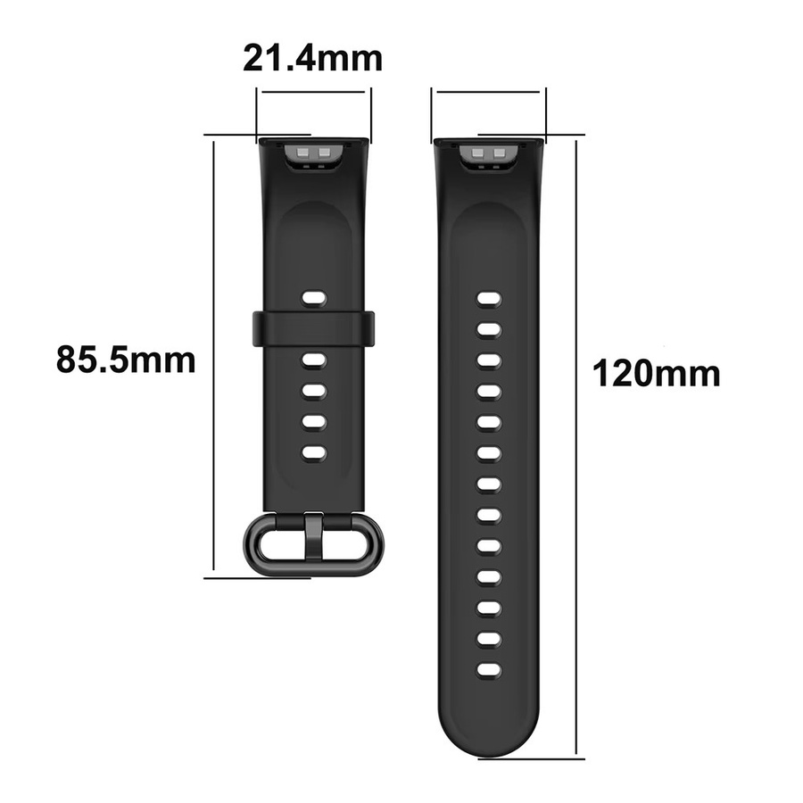 Xiaomi Uhrenarmband, Silikon, Tiefblau - Bild 1