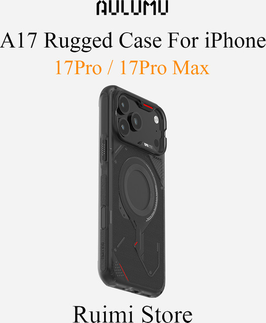 AULUMU A17RG Robuste Outdoor-Handyhülle für iPhone 17 Pro und 17 Pro Max - Bild 1