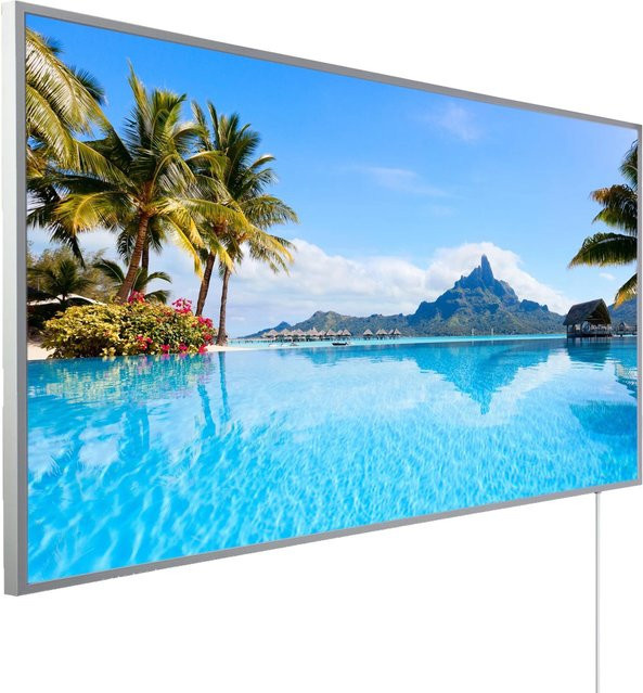 Könighaus Infrarotheizung Panorama-Serie Bora Bora Insel, B: 100 cm, H: 60 cm, 600 W - Bild 1