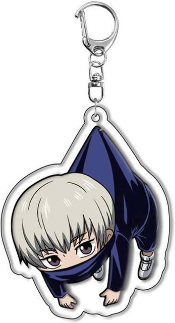 YIRAN Jewelry Schlüsselanhänger Yuji Itadori, Acryl, 55mm, Unisex, weiß - Bild 1