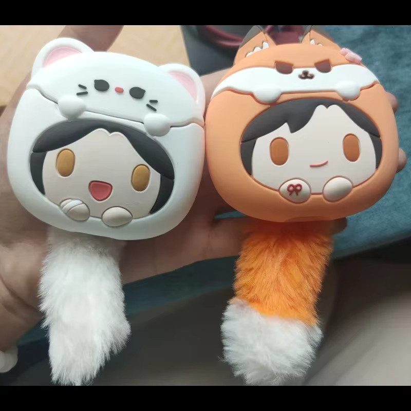 Tian Guan Ci Fu Hua Cheng Xie Lian Bluetooth Kopfhörerhülle Fox Rabbit Cosplay Zubehör - Bild 1