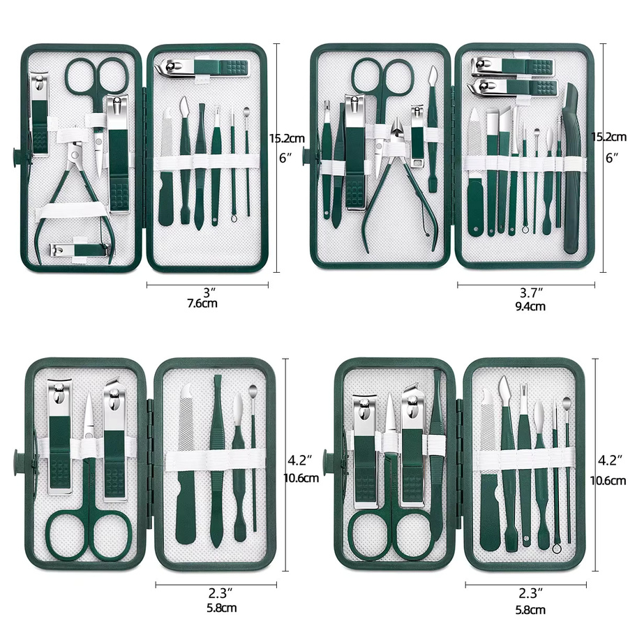 HOCOSHINE Nagelknipser-Set, Edelstahl, Unisex - Bild 2