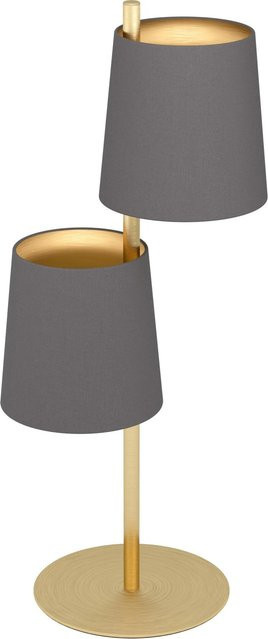 Eglo Tischleuchte Almeida 2 in Cappuccino-Messing, 2-flammig, Durchmesser: 26 cm - Bild 1