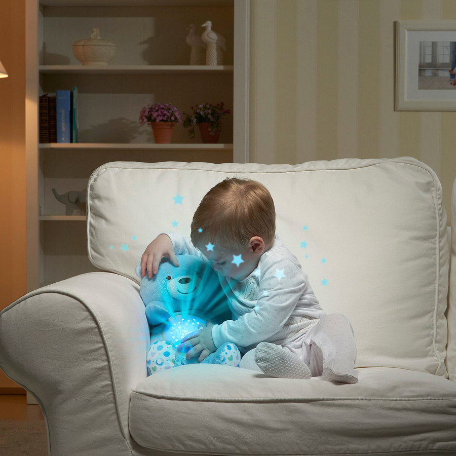 Chicco Baby Bär Kuscheltier mit Lichtprojektion ab Geburt - Bild 2