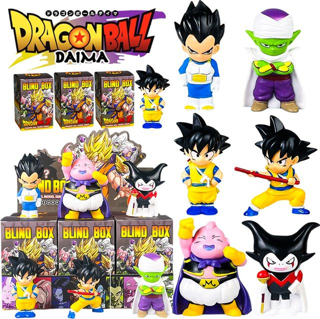 Bandai Dragon Ball Anime Figuren Blind Box Mystery Box zur Desktop Dekoration mit Goku und Vegeta - Bild 1